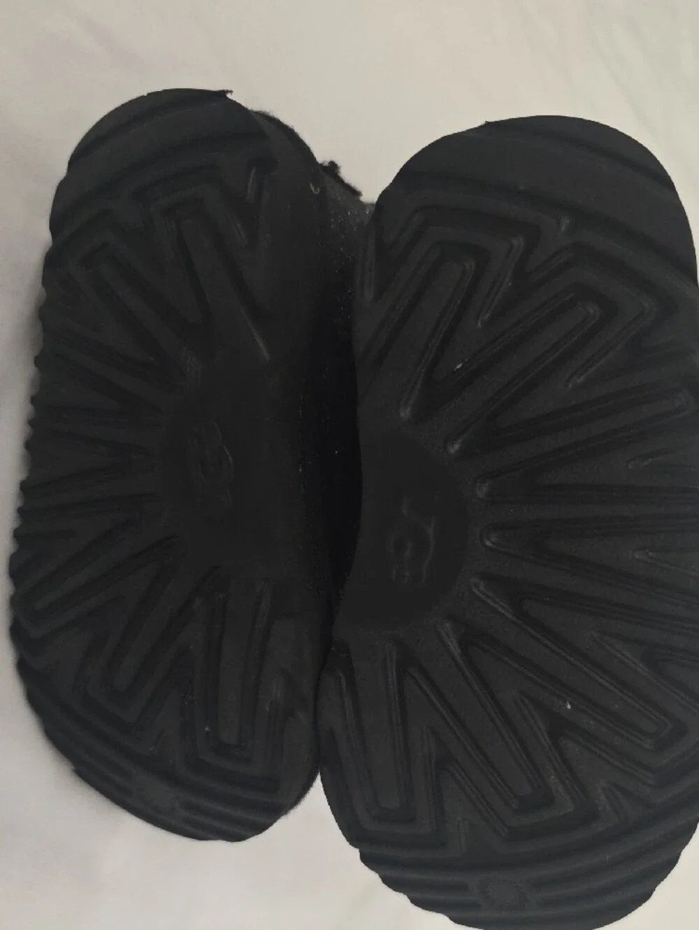 UGG Classic Short II Glitter Black Boots Kids Size 7